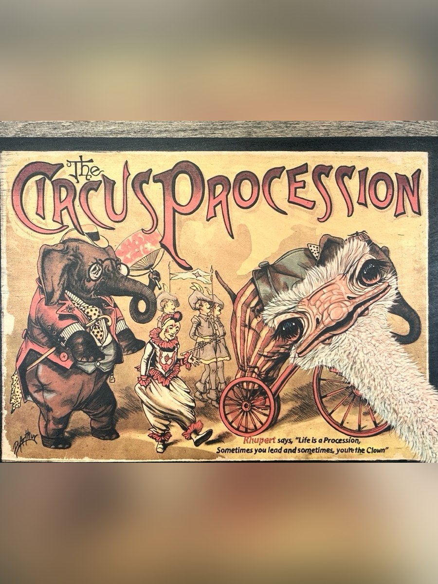The Circus Procession - original by D. Arthur Wilson